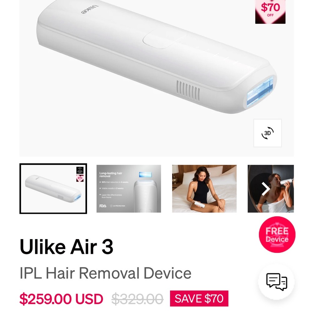 Ulike hair laser